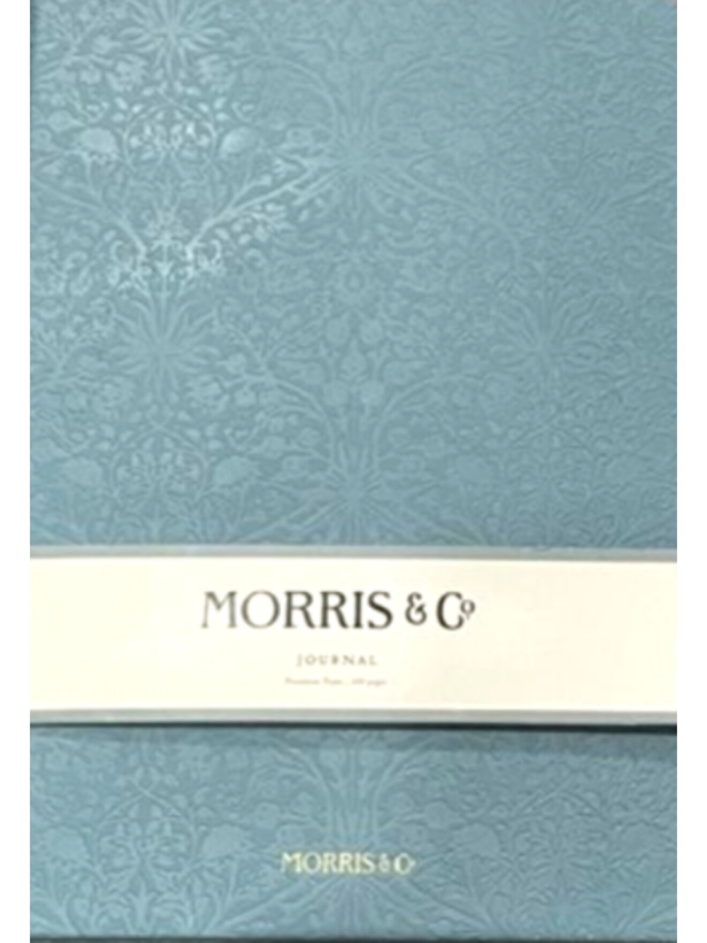Morris & Co. William Morris Hyacinth Embossed Hardcover Journal Book